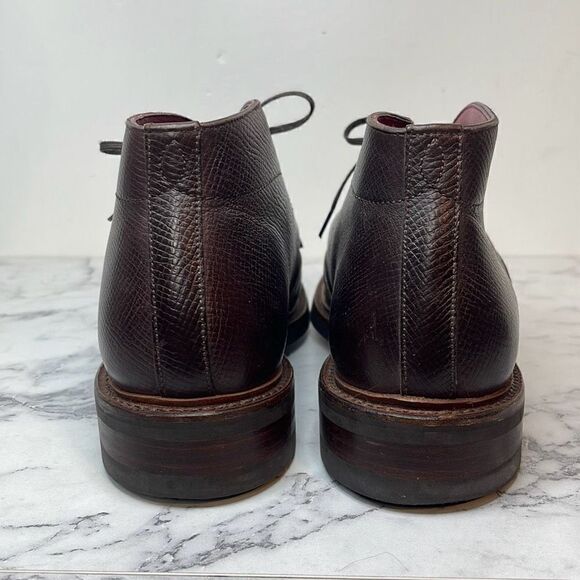 Cobbler Union Dark Brown Leather Chukka Boots 6 main image 4